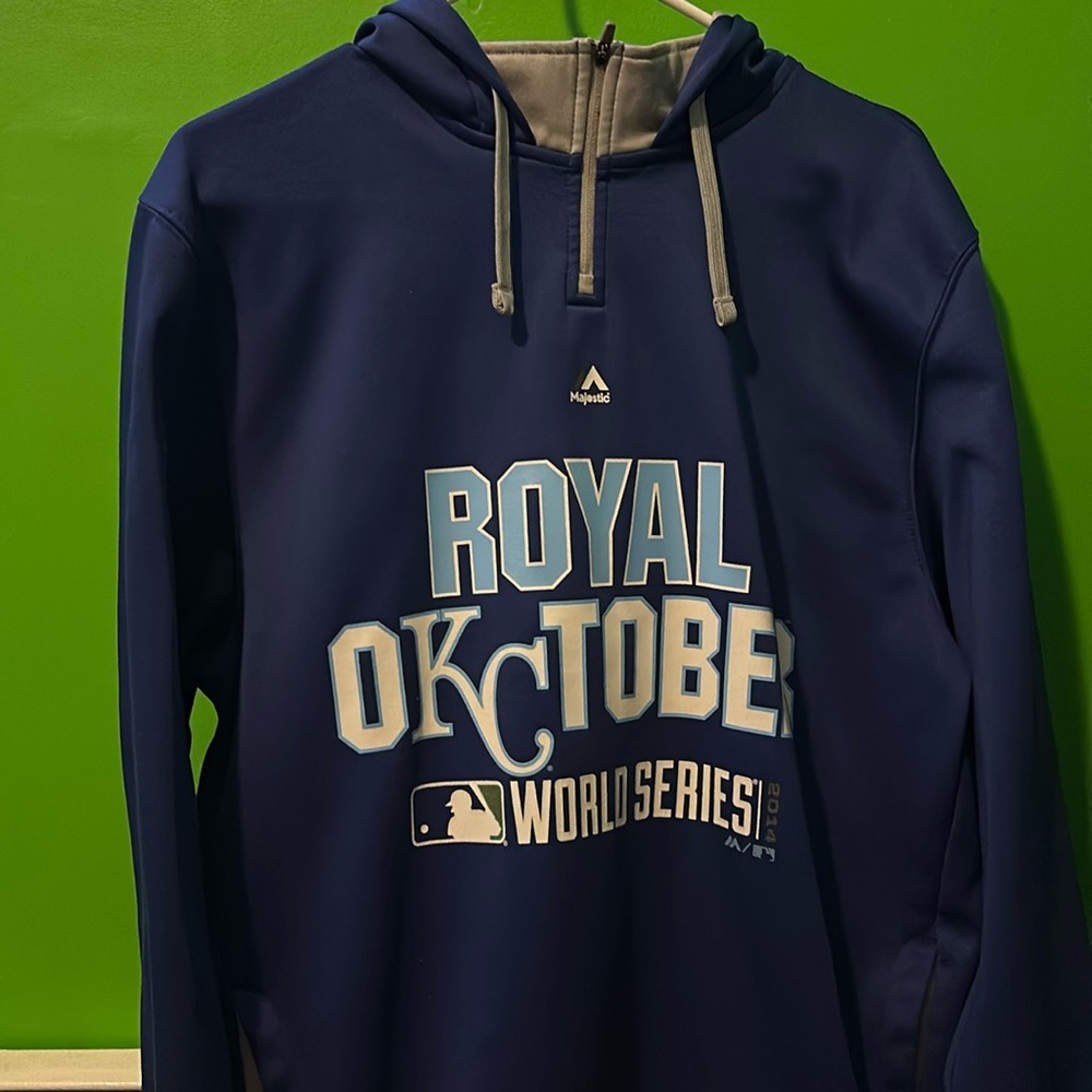 Kansas City Royals 2014 World Series Royal OKCtober Performance Hoodie
